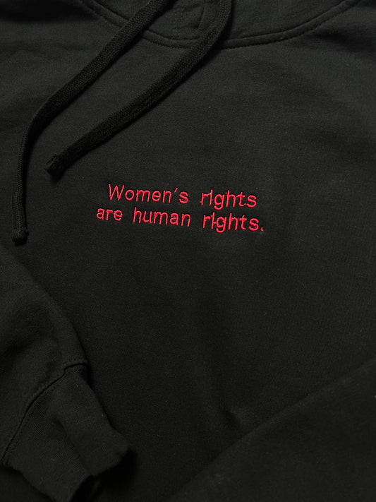 “Women’s Rights” black hoodie