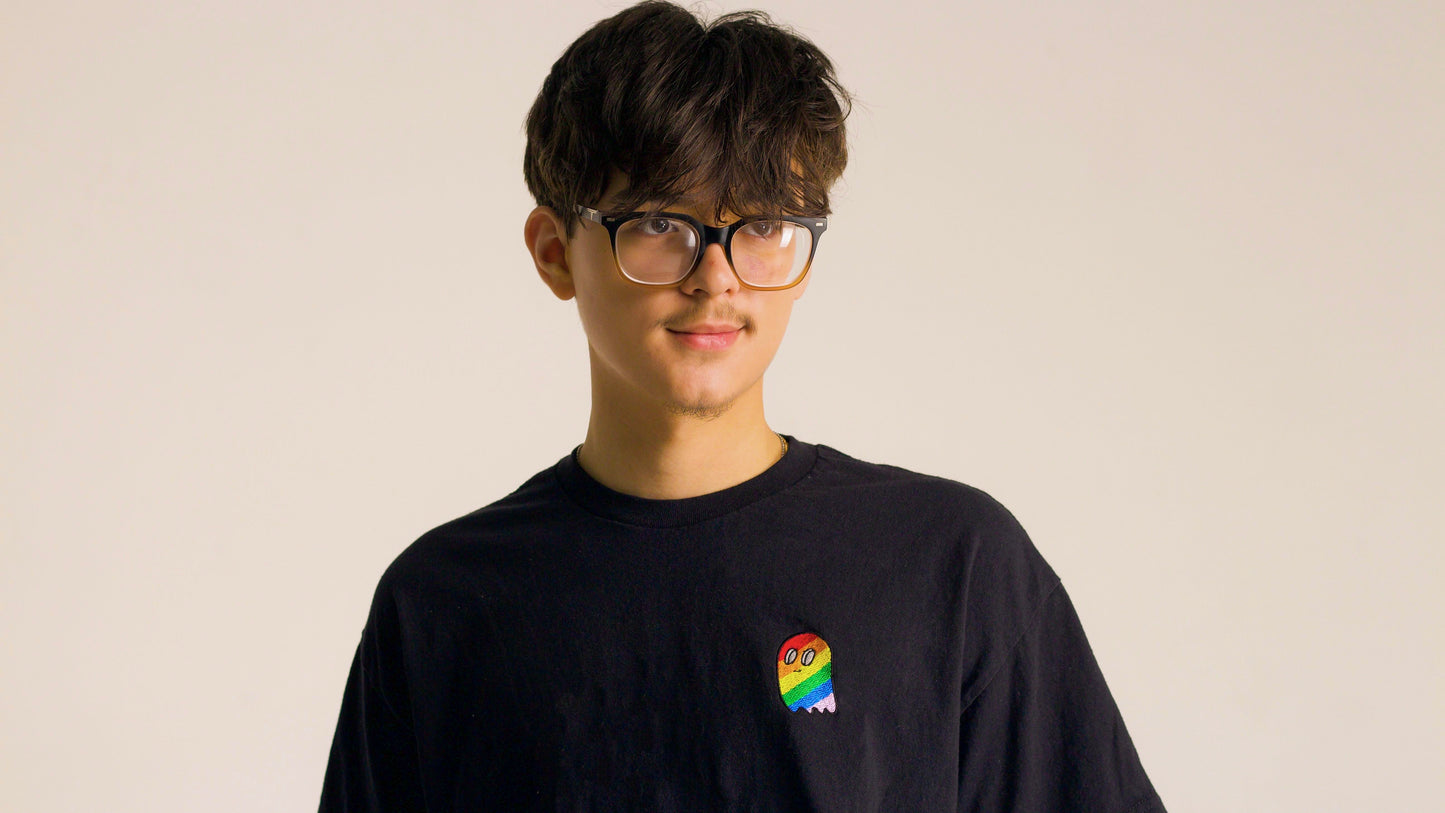 Unisex Rainbow ghost pride shirt