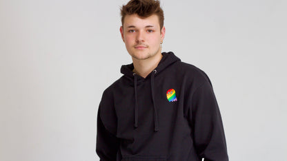 Unisex Rainbow ghost pride hoodie