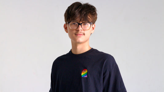 Unisex Rainbow ghost pride shirt